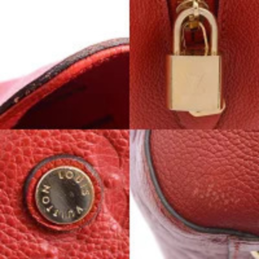 Louis Vuitton Empreinte Bag Montaigne Red - Picture 10 of 10